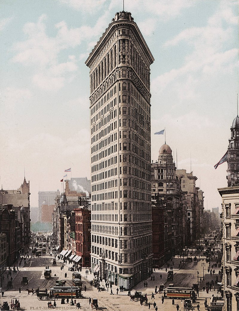 Vintage: New York City Manhattan Skyscrapers (early 20th Century)