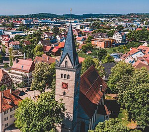 Welzheim: Geographie, Geschichte, Kirchen und Religionsgemeinschaften