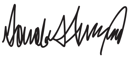 Fail:Donald Trump Signature.svg