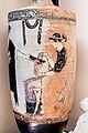Early classical Attic white ground lekythos - ARV extra - two women at home - London BM 1863-0728-188 - 03