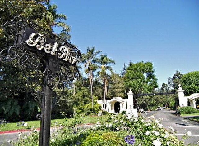 Bel Air, Los Angeles, where Brian Wilson resided in 1968