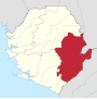 Miniatura para Provincia del Este (Sierra Leona)