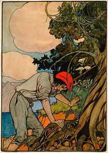 «Время от времени я спотыкался» для « Острова сокровищ » Роберта Льюиса Стивенсона , 1911 год. Художественный музей штата Делавэр.