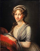 Grand Duchess Elizabeth Alexeevna by Vigee-Lebrun (Kursk gallery)