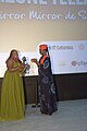 File:Ella Kounou et Tella Kpamahou au FIFF 2024 de Cotonou au Bénin 01.jpg