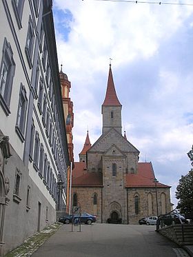 L'ancien collège Jésuite et l'abbaye