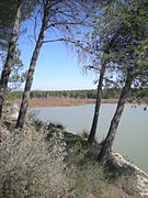 Vista del embalse