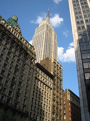 Empire State Building: Opis, Historia, Oświetlenie