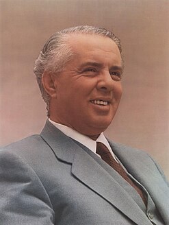 Enver Hoxha Albanian communist leader from 1944 to 1985
