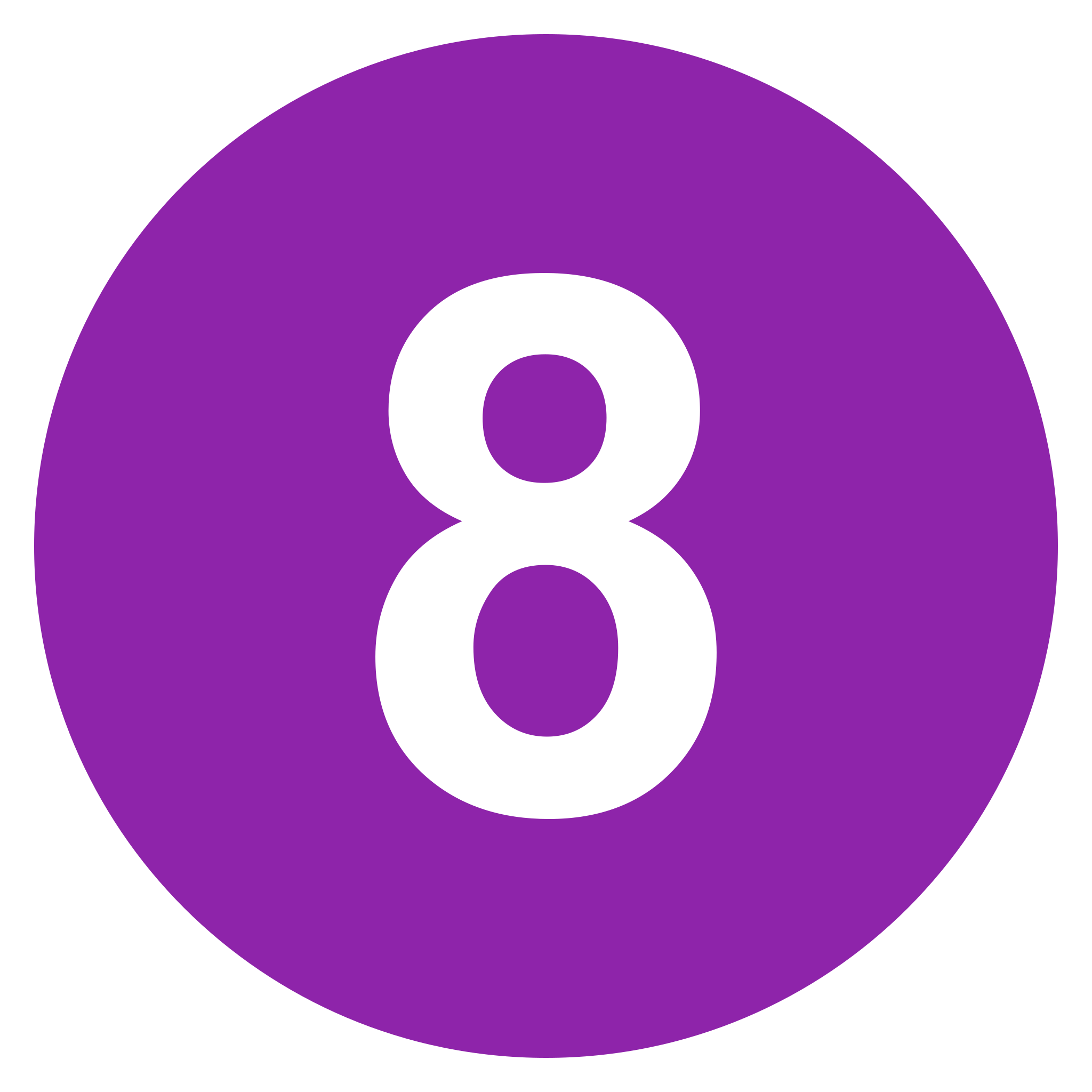 number 8 icon