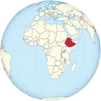 Ethiopia on the globe (Africa centered).svg