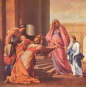 Eustache Le Sueur, Presentatie van Maria, 1640-1645.