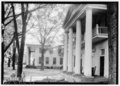 FRONT AND EAST SIDE. FACES SOUTH, OLD ACADEMY IN BACKGROUND (ALA-243) - A. W. Smith House, 220 Main Street, Eutaw, Greene HABS ALA,32-EUTA,9-4.tif