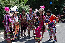 2014 4th of July parade dance group Fraternidad Tinkus Wapurys