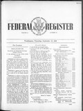 Thumbnail for File:Federal Register 1946-09-12- Vol 11 Iss 178 (IA sim federal-register-find 1946-09-12 11 178).pdf