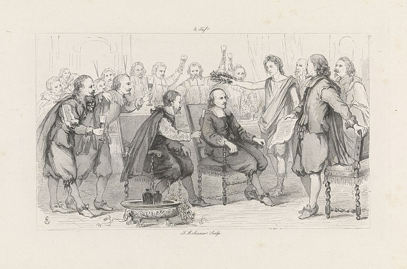 File:Feest van Sint Lucas in 1654 Tableaux vivants opgevoerd ter gelegenheid van het 25-jarig bestaan van Arti et Amicitiae (serietitel), RP-P-OB-23.657.jpg