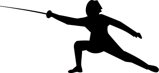 fencing sport clipart - photo #28