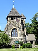 Front of church