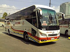 Five Star bus Bound to Tuguegarao Cagayan.