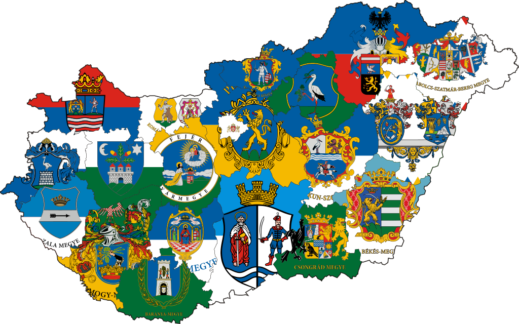 File:Flag-map of Hungary (subdivisions).svg - Wikimedia ...