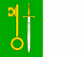 Flag of Albrechtice nad Vltavou.svg