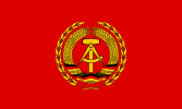 德意志民主共和国国防委员会主席旗帜