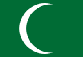 Σημαία του Εμιράτου της Ντιρίγια (1744-1818) και του Εμιράτου της Νέτζντ (1818-1891).