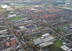 Foto aérea de Aalsmeer, 2014