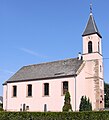 L'église, côté sud-ouest.