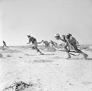 Напад француске легије странаца на немачке положаје, северна Африка 1942.