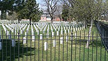 Ft. McPherson National Cemetery headstones and lodge 2.jpg