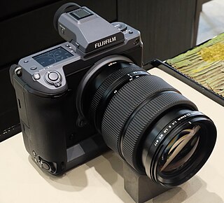 <span class="mw-page-title-main">Fujifilm GFX100</span> Camera model