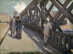 Gustave Caillebotte, Le Pont de l'Europe (1876), collection privée.