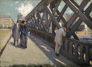 Gustave Caillebotte, Le Pont de l'Europe (1876), Genève, Petit Palais.