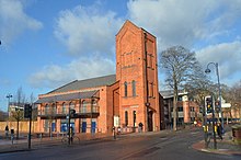 The ex GCR hydraulic power house in Leicester is now a Tesco store GCR Goods Yard Hydraulic house - geograph.org.uk - 2722463.jpg