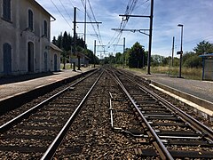 Widok w kierunku Limoges w 2018 roku.