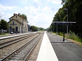 Illustrasjonsbilde av artikkelen Line from Trilport to Bazoches