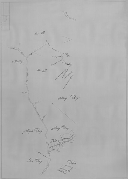 File:General Grund Riss. Von den Hauptstreichen der Silber Gänge des Auswendigen und Inwendigen Zuges nebst den Eisensteins Gängen am Einsensteins Berg, Königs Berg, Bährenthalskopf und Sieber Berg Blatt 3.jpg