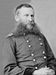 Old picture of an American Civil War general with a wide beard