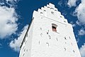Dansk: Glesborg Kirke (Norddjurs Kommune). English: Tower of Glesborg church (Norddjurs Kommune). Deutsch: Turm der Kirche von Glesborg (Norddjurs Kommune).