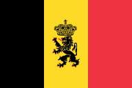 State Flag of the Kingdom of Belgium