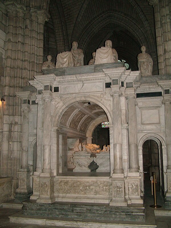 Tomb of Francis I and Claude of France at St. Denis Basilica