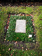 Kissenstein Hermann Quistorf, Friedhof Ohlsdorf