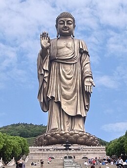 Grand Buddha at Ling Shan, China.jpg