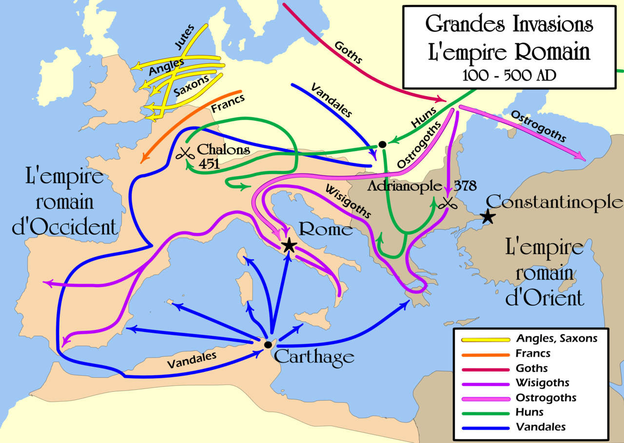 Occident au ve siècle 1280px-Grandes_Invasions_Empire_romain