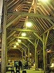 Barn, 80 Yards West of Church of St Bartholomew Great Barn Interior - Looking East - geograph.org.uk - 854828.jpg