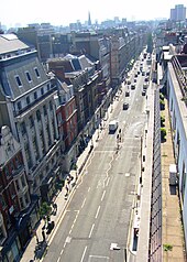 A view south down Great Portland Street from the Marylebone Road Great Portland Street from its North End.jpg