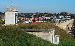 View over the Liesingtal to the Sauberg