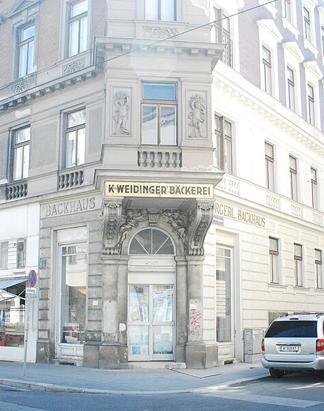 File:GuentherZ 2010-07-10 0132 Wien03 Ungargasse-Posthorngasse Buergerliches Backhaus Baeckerei Weidinger.jpg