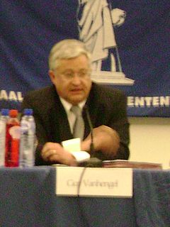 <span class="mw-page-title-main">Guy Vanhengel</span> Belgian politician